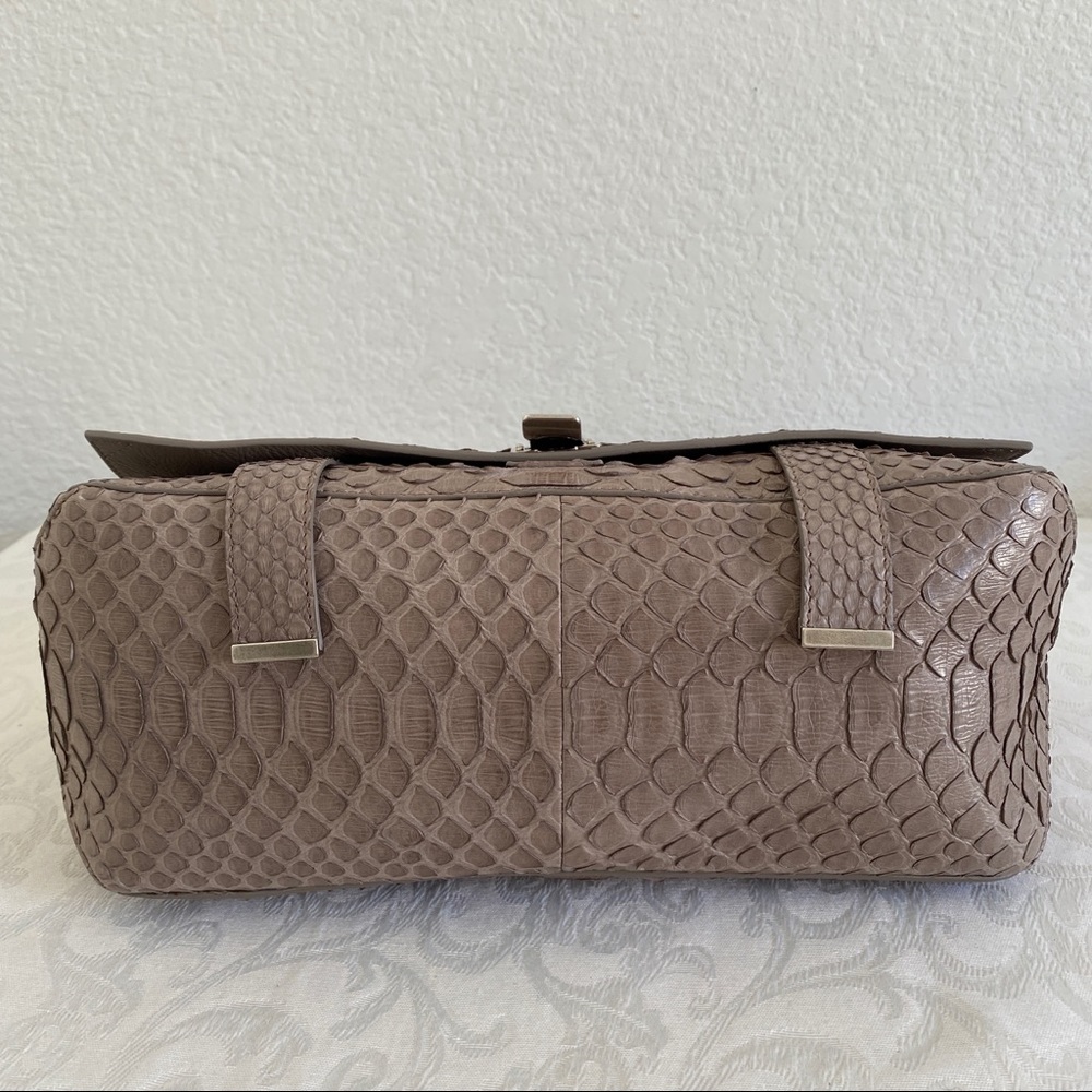 Proenza Schouler Courier Python Shoulder Bag - image 5